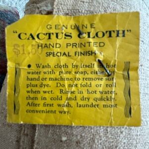 VINTAGE “ NEW MEXICO “ Table Cloth